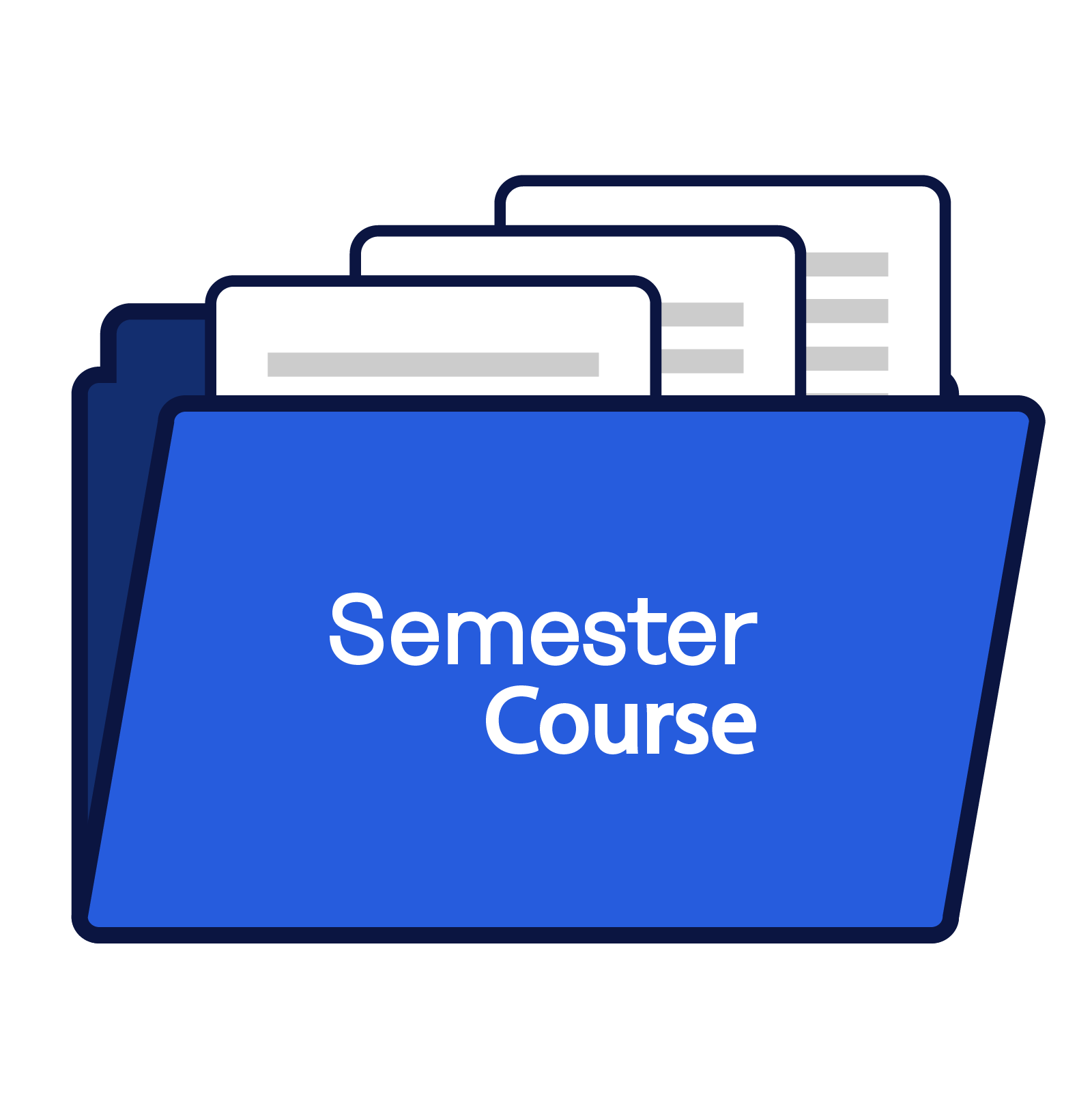 semester course icon